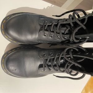 Black original Dr Martins worn a few times only